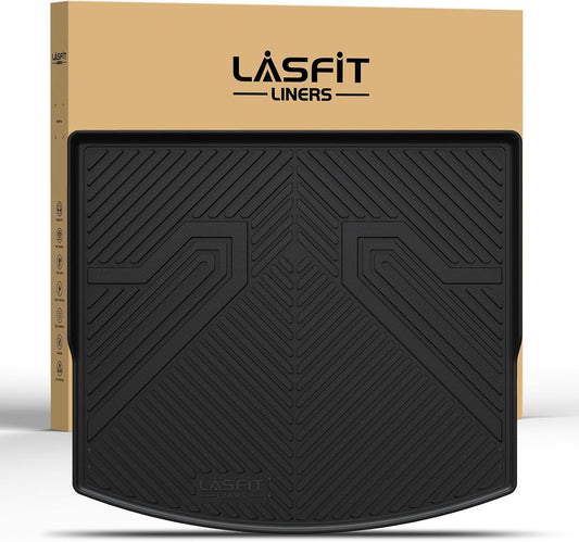 LASFIT Cargo Mat for Mazda CX5 2017-2025, CX 5 All Weather Trunk Mat for 2017 2018 2019 2020 2021 2022 2023 2024 2025 Mazda CX5 Cargo Liner Tray Accessories, Black