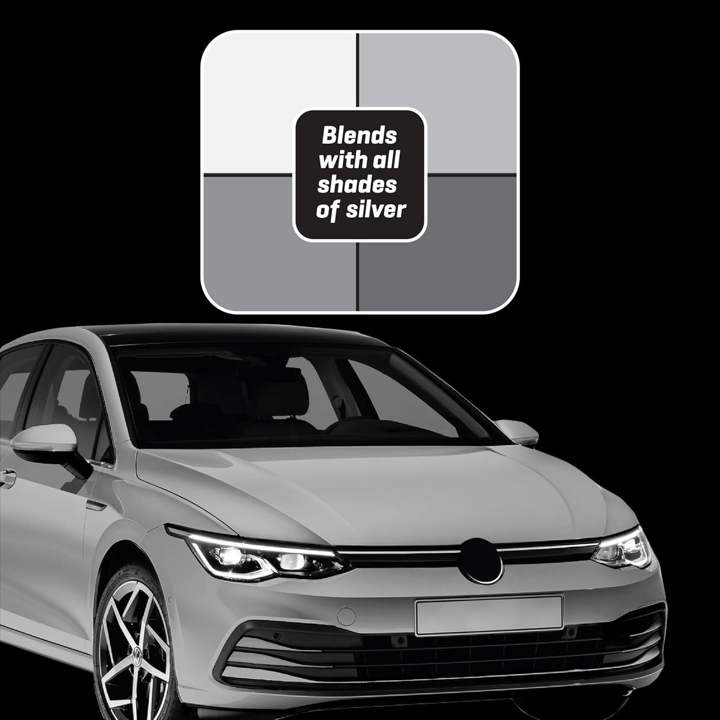 T-Cut Color Fast Silver Car Wax Polish Scratch Remover Color Enhancer, 5.3 Oz