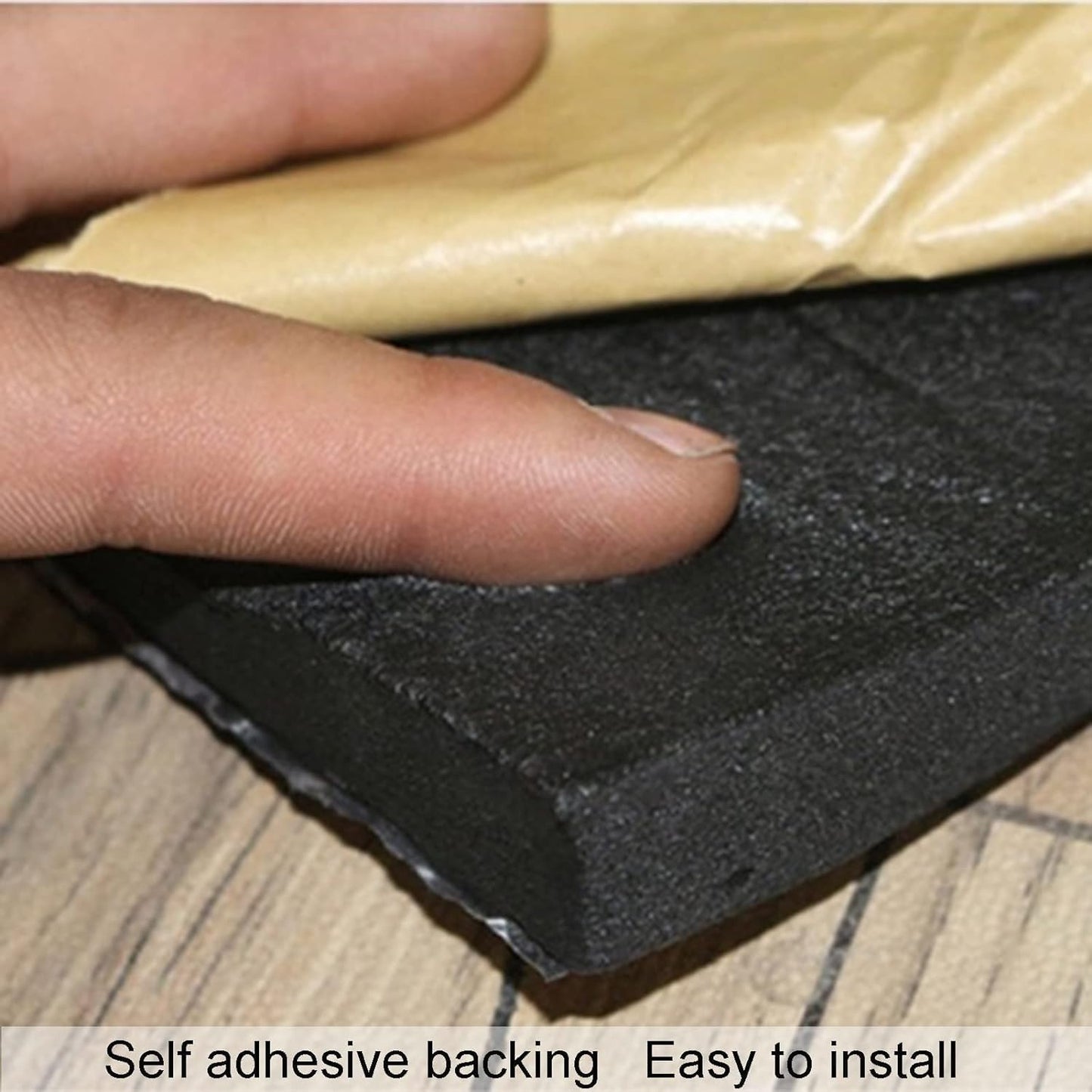 Garage Column Protector Corner Guard - Waterproof Foam Parking Assist, Anti-Collision Wall Protector for Warehouse & Garage, Yellow, 1cm Thickness, 1m Length