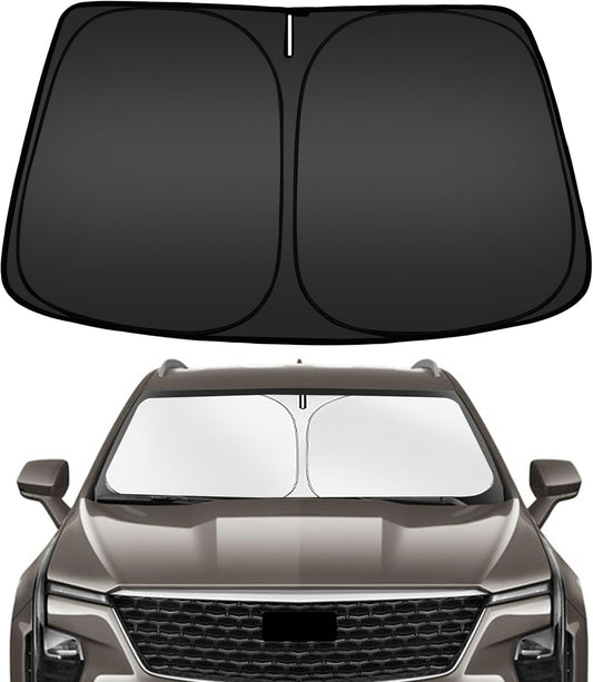 ARISMOTOR Windshield Sun Shade for Cadillac XT4 2019-2025, Custom Fit Foldable Front Window Sunshade Sun Visor Protector, Block UV Rays Keep Your Car Cooler