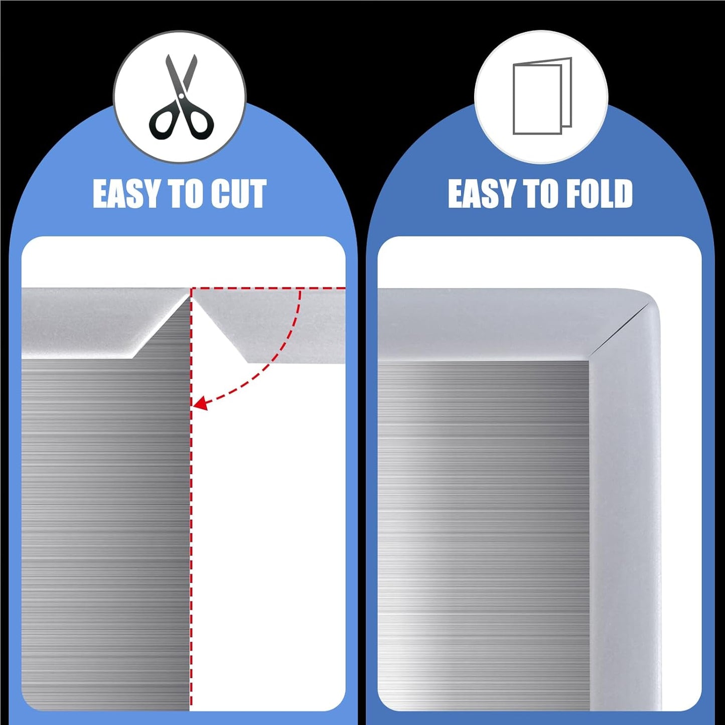 Rubber Edge Trim, Flexible Edge Trim for Sharp Edge, 5/16"(8.0mm) U Channel Edge Protector, Self Adhesive Edge Guards for Plywood, Glass, Flexiglass and Sheet Metal Parts, 20Ft, Grey Color