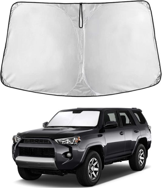 Econour Windshield Sunshade for Toyota 4Runner 2010-2025 Accessories Sun Shade Window Sun Visor Protector Foldable Blocks UV Rays Keep Your Car Cooler