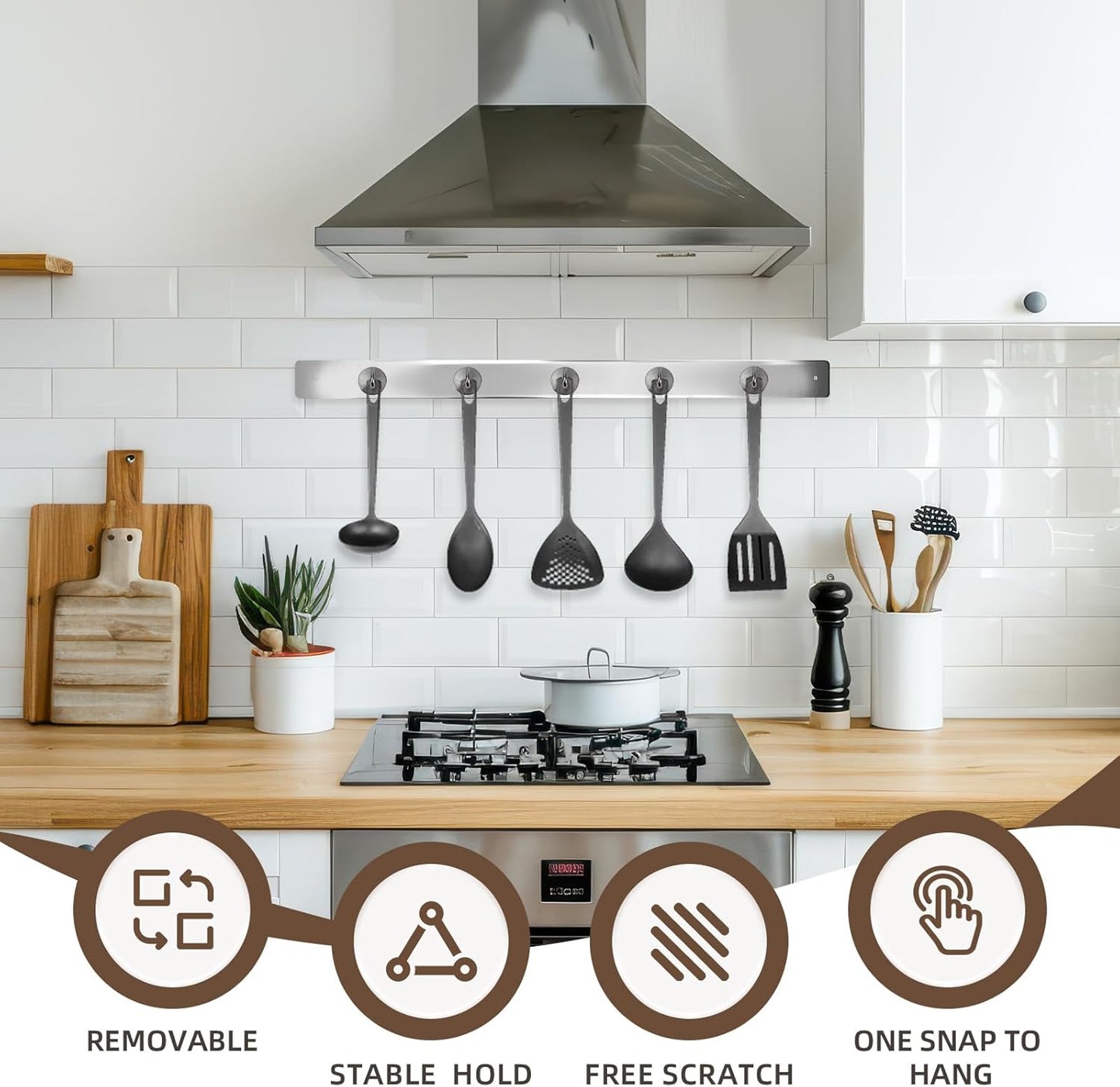 Neosmuk Magnetic Hooks, Cruise Ship Essentials, 120lb+ Heavy Duty Magnetic Hooks for Cruise Cabins, Refrigerator, Grill, Hanging, and Travel | Extra Strong Must-Haves Magnet Hook,Gunmetal,Pack of 10