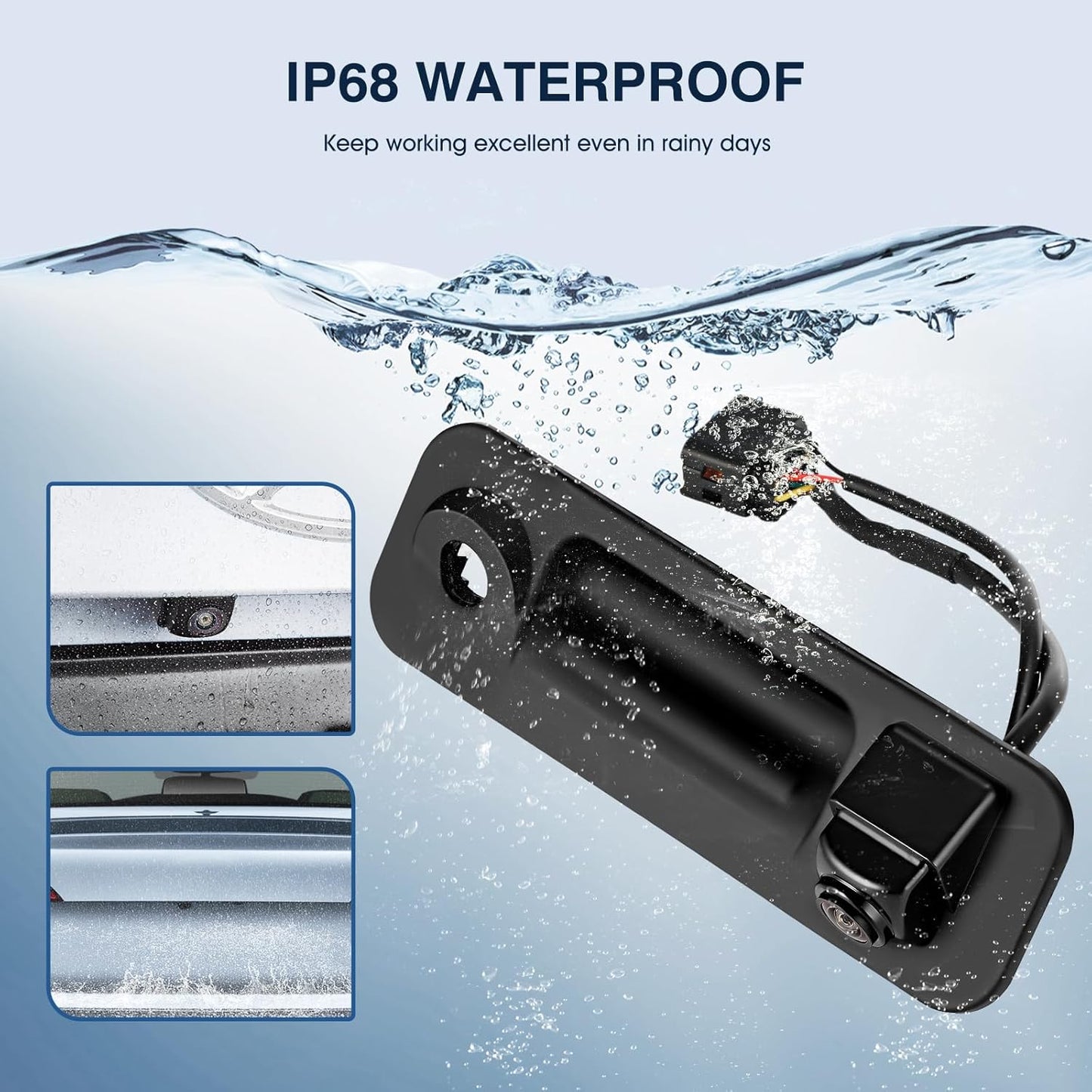 Rear View Backup Camera Fit for Hyundai Sonata 2015-2017, Reversing Parking Assist Camera OE Replacement 95760-E6201 95760-C2101