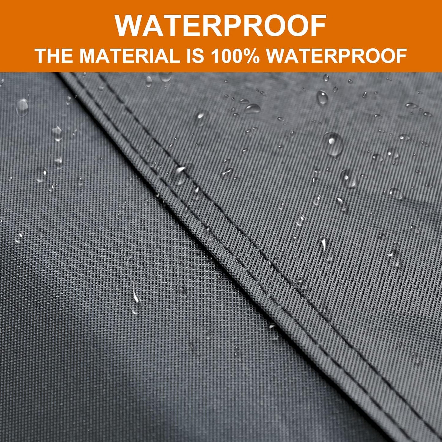 Kayme 7 Layers SUV Car Cover Custom Fit for Honda Pilot (2008-2025) Waterproof All Weather for Automobiles, Outdoor Full Cover Rain Sun UV Protection.Black