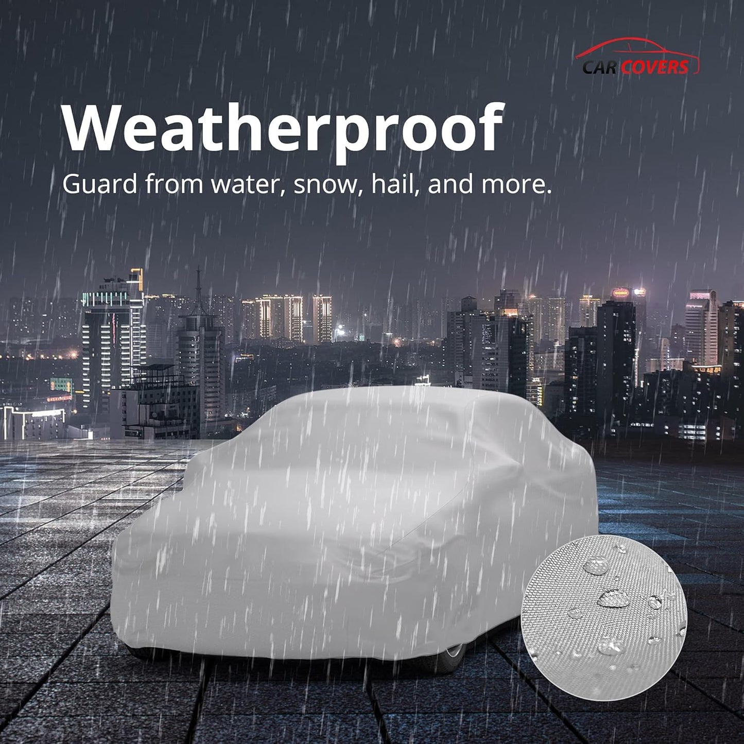 Car Covers Weatherproof Max Car Cover & Warranty Compatible with Porsche 1964-1969 911 O, A, B Series – Outdoor Cover Theft Cable Lock Car Accessories Better Than Waterproof