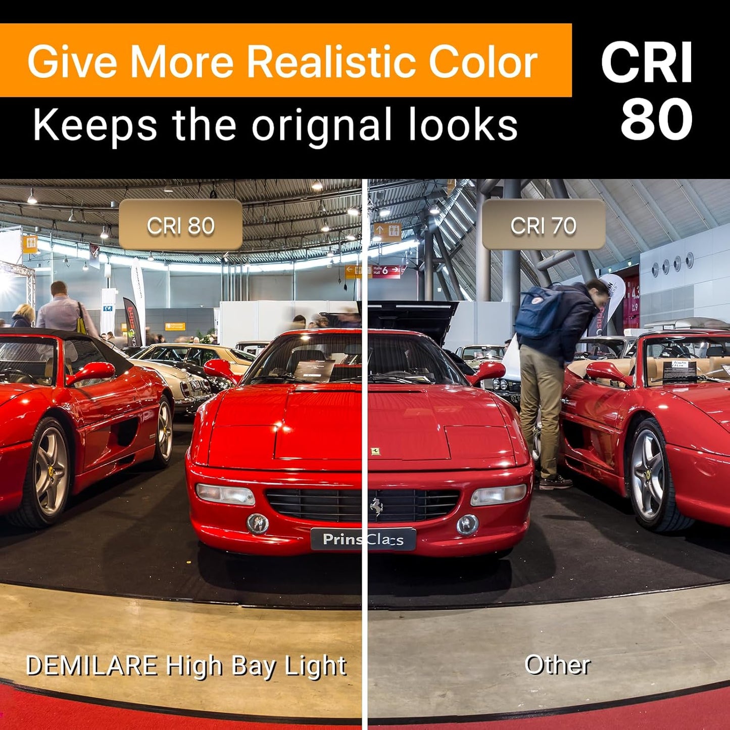 200W 4 Pack LED High Bay Light 30000 lm, 5000K UFO High Bay Led Shop Lights ETL Listed US Hook 5' Cable Plug, 800W MH/HPS Eqv. Commercial Lighting for Workshop, Garage, Warehouse 100-277V