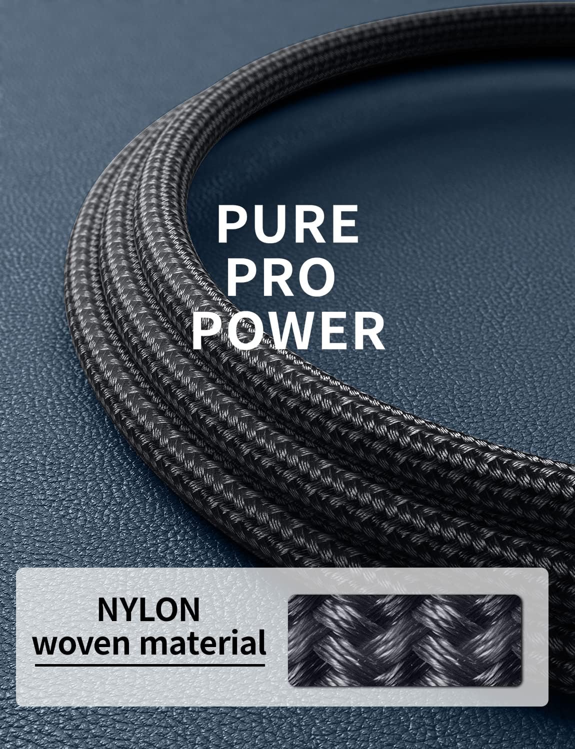 Extra Long USB C to USB C Cable 15FT, 100W USB C Cable Fast Charging, Upgraded Extra Durable Braided USB C Cord for iPhone 16 15 Pro Max, MacBook Pro, Samsung Galaxy S10 S9 Plus, LG and More-1Pack