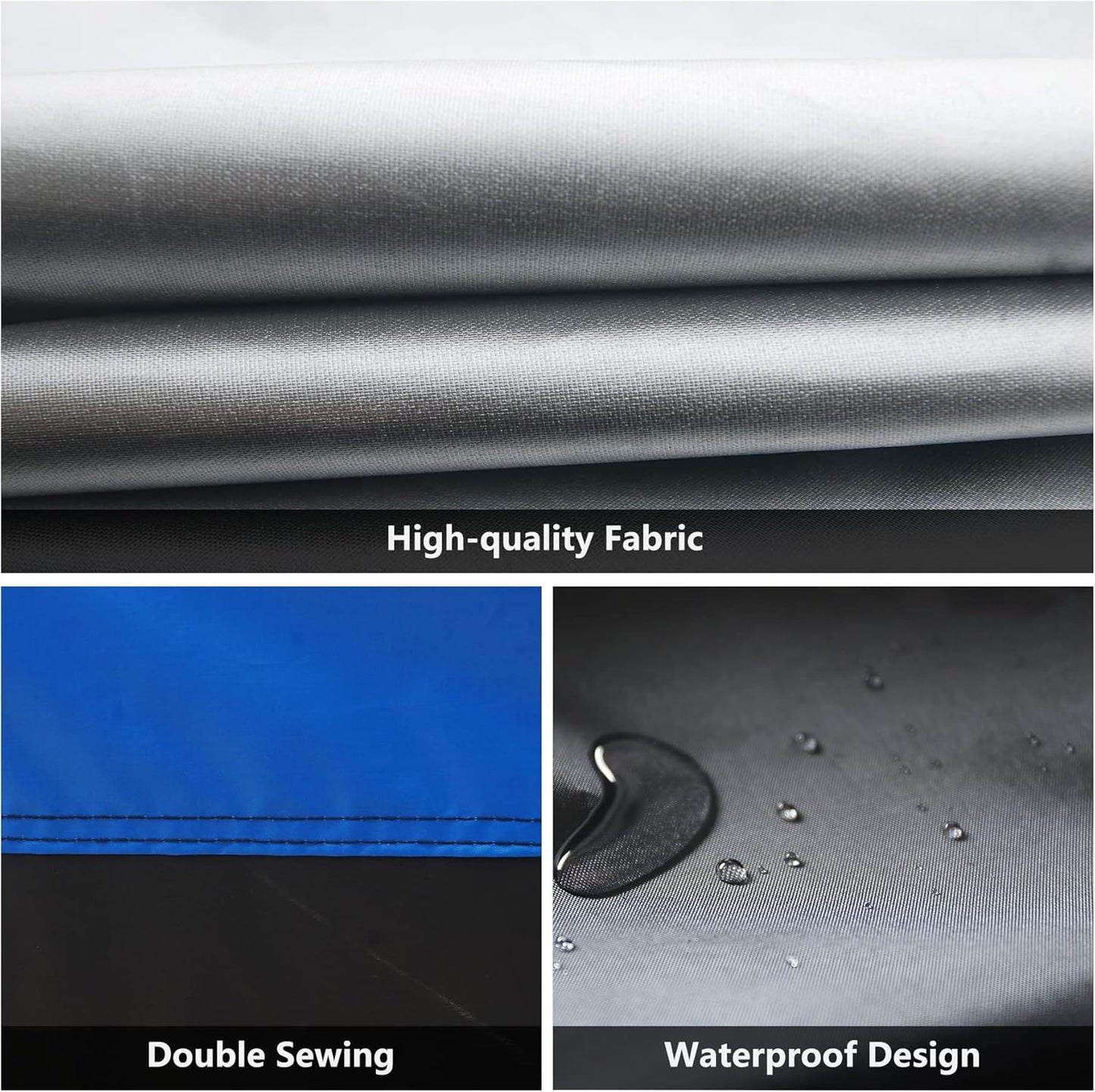 SUV Car Cover Waterproof All Weather,Cover Full Exterior Cover Windproof Outdoor Full Car Cover UV/Snow/Hail/Dust Protection Fit SUV Jeep-Length 190" to 200"