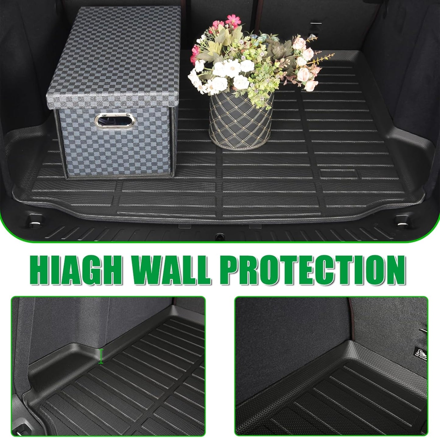 for Audi Q5/SQ5 Floor Mats 2025 2024 2023 2022 2021 2020 2019 2018 (Not for Q5 PHEV Models),Car Mats for Audi Q5/SQ5 All Weather Floor Mats Cargo Liner Accessories 2018-2025