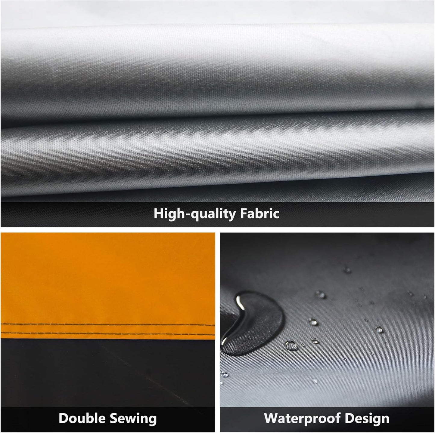 SUV Car Cover Hatchback Cover Waterproof All Weather, Outdoor Car Covers for Automobiles with Zipper Door, Hail UV Snow Wind Protection, Car Cover, Fit SUV Jeep-Length (up to 181")