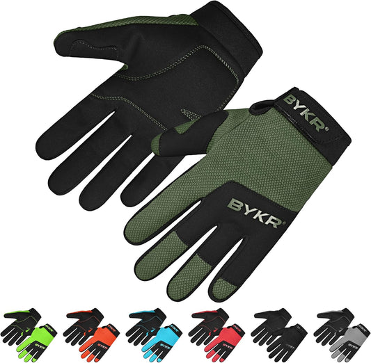 BYKR All-Weather Motorcycle Gloves for Men & Women – Protection for Dirt Bike, BMX, MX, and ATV Riding