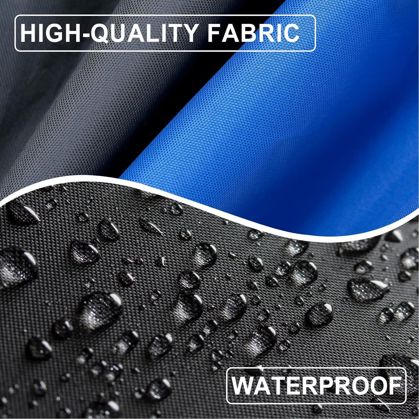 SUV Car Cover Waterproof All Weather for Automobiles, Full Exterior Covers for Jeep (170-181 inch) Universal Fit for Toyota RAV4, Jeep Compass, etc. Rain Winter Sun Snow Protection.