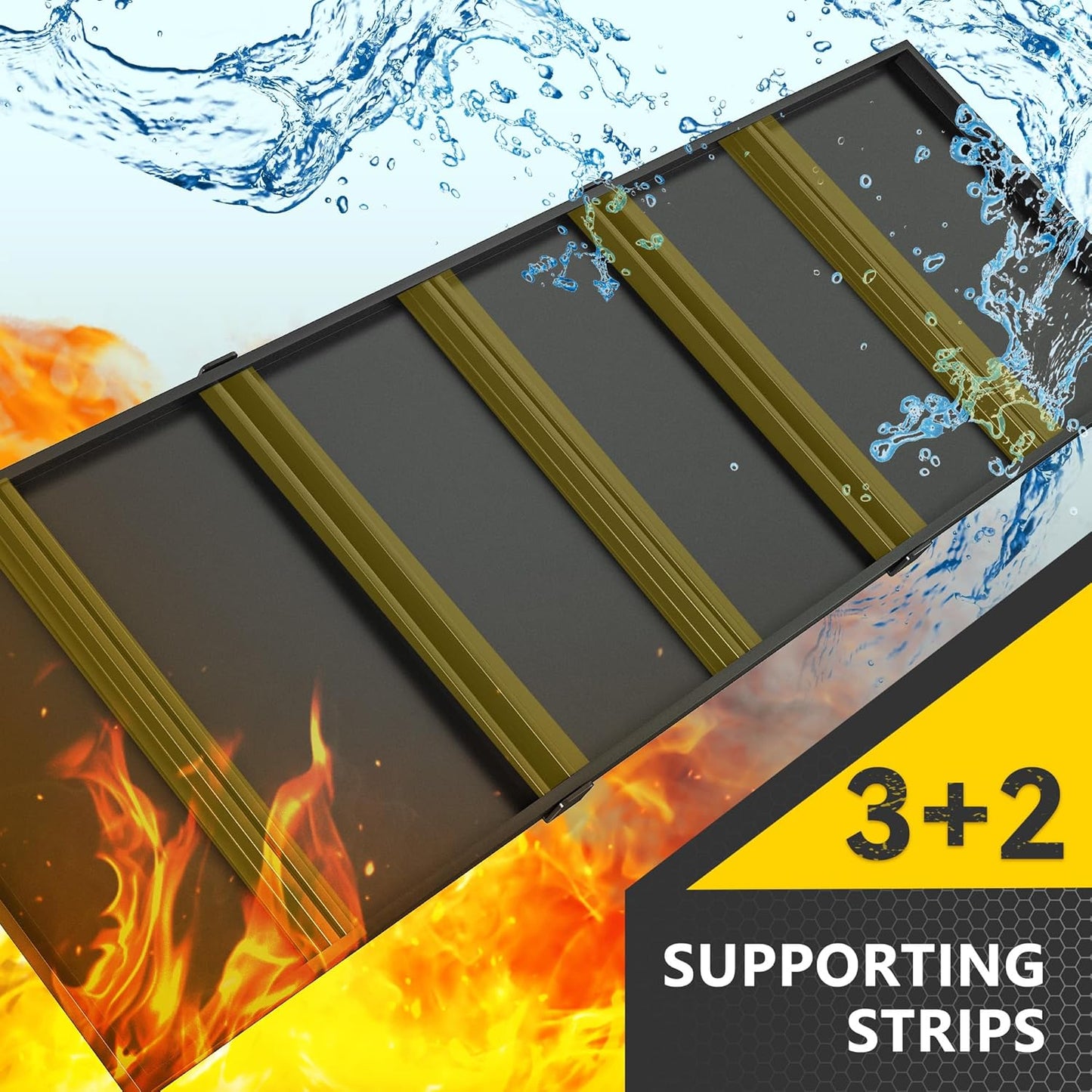 REIBII 60" W Garage Shelving Heavy Duty 2650LBS Storage Shelves Metal Shelving, Adjustable Garage Shelves, 4 Tier Industrial Shelf for Warehouse, Basement, Pantry, 60" W x 24" D x 60" H