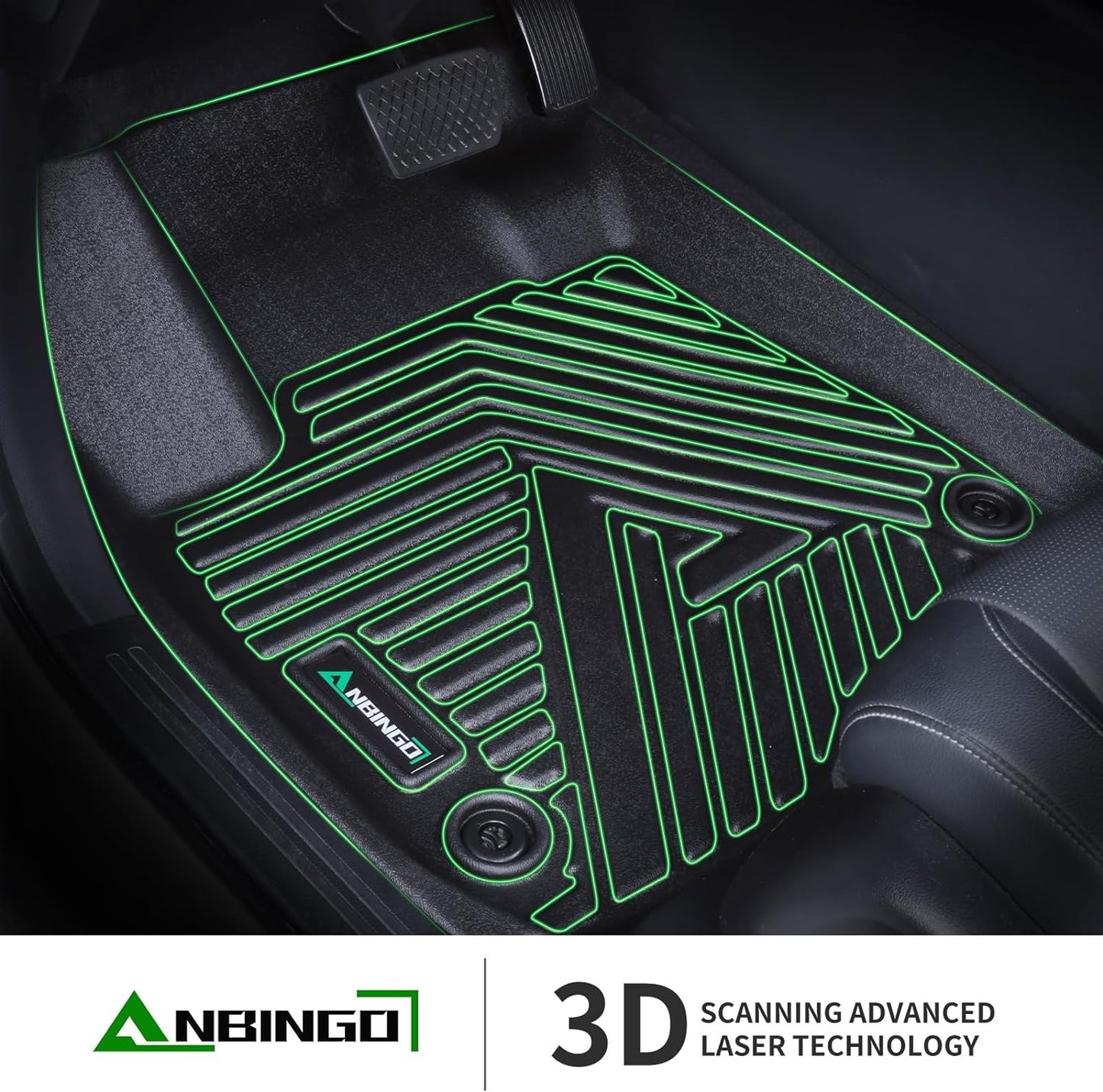 ANBINGO® Floor Mats & Cargo Liner Set for 2024 2025 2026 Chevy Trax LS | 1RS | LT | 2RS | ACTIV & 2024 2025 2026 Envista | Preferred | Sport Touring | Avenir -Full Set