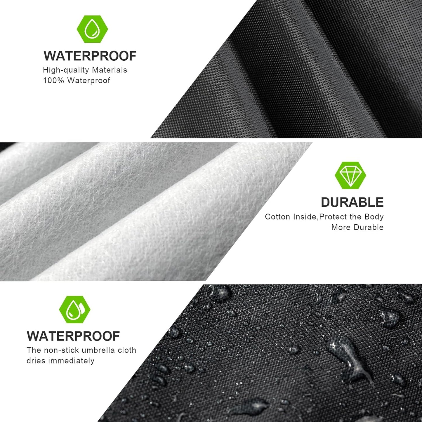 KouKou SUV Car Cover Waterproof All Weather, 7 Layers Outdoor Cover for Automobiles Rain Snow Protection, Universal Fit Ford Escape, Honda HRV,Jeep Liberity, Compass, Renegade, ect. (Up to 181 inches)