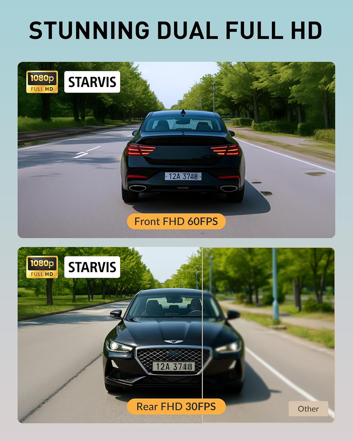 BlackVue DR770X-2CH II Dash Cam – Dual Full HD Front & Rear, Enhanced Visual Clarity, Fast Boot, USB-C Install, Effortless Video Playback via Wi-Fi, Cloud Remote Access, Smart Parking Mode (128GB)