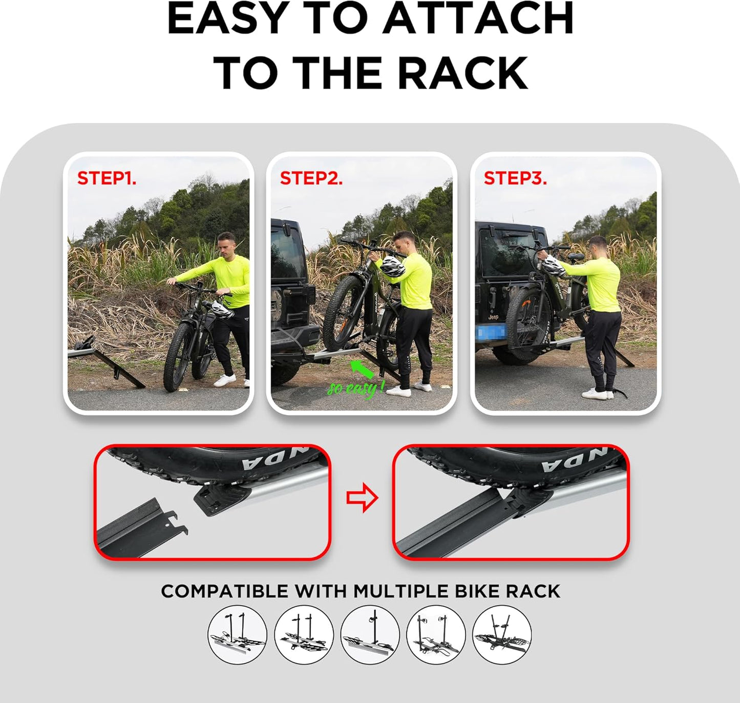 Bike Rack Loading Ramp