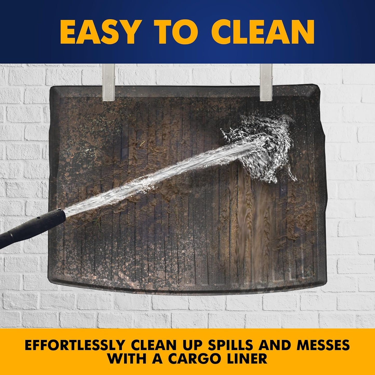 Premium Cargo Liner for Volkswagen Tiguan 5 & 7 Seat Models Trunk Layout Behind 2 Row 2018-2024 - Custom Fit Car Trunk Mat - All-Season Black Cargo Mat - 3D Shaped Laser Measured Trunk Liners