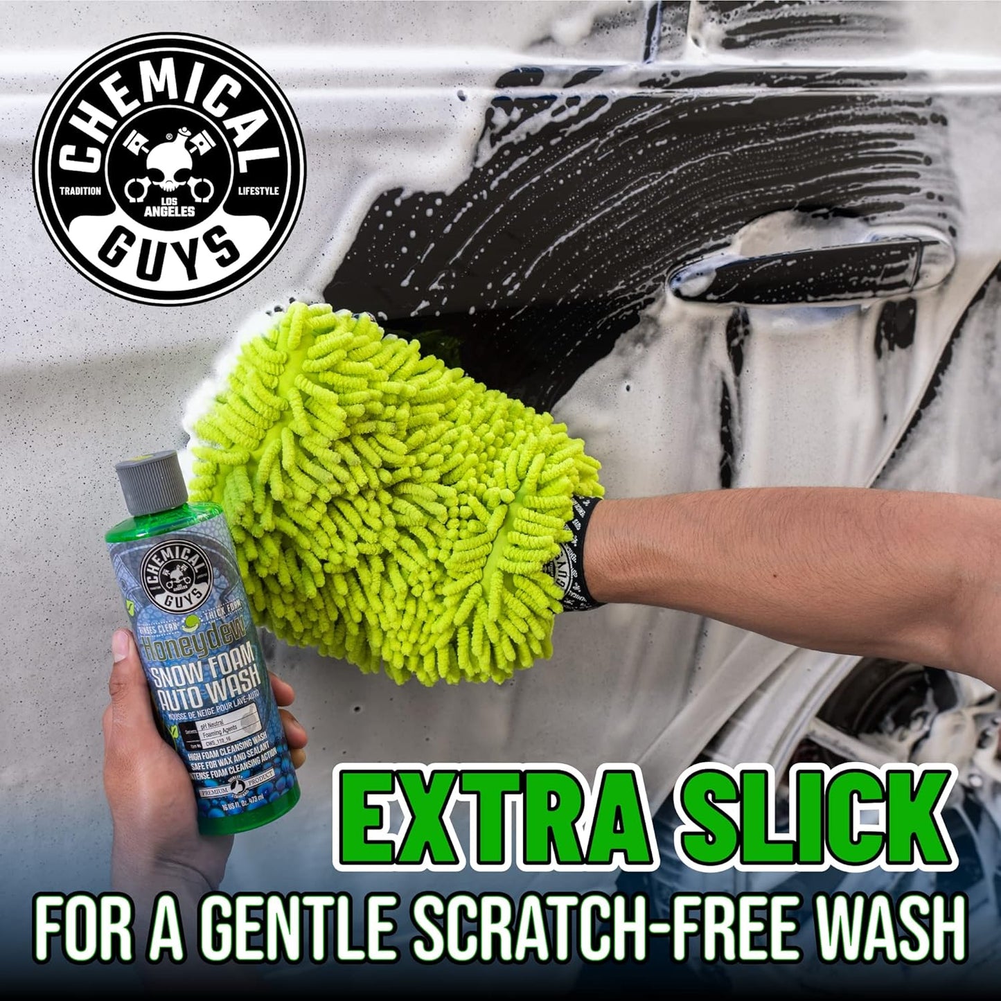 Chemical Guys HOL169 16-Piece Arsenal Builder Car Wash Kit with Foam Cannon, Bucket and (6) 16 Oz Car Care Cleaning Chemicals, Gift for Car & Truck Lovers, Dads and DIYers (Works W/Pressure Washers)