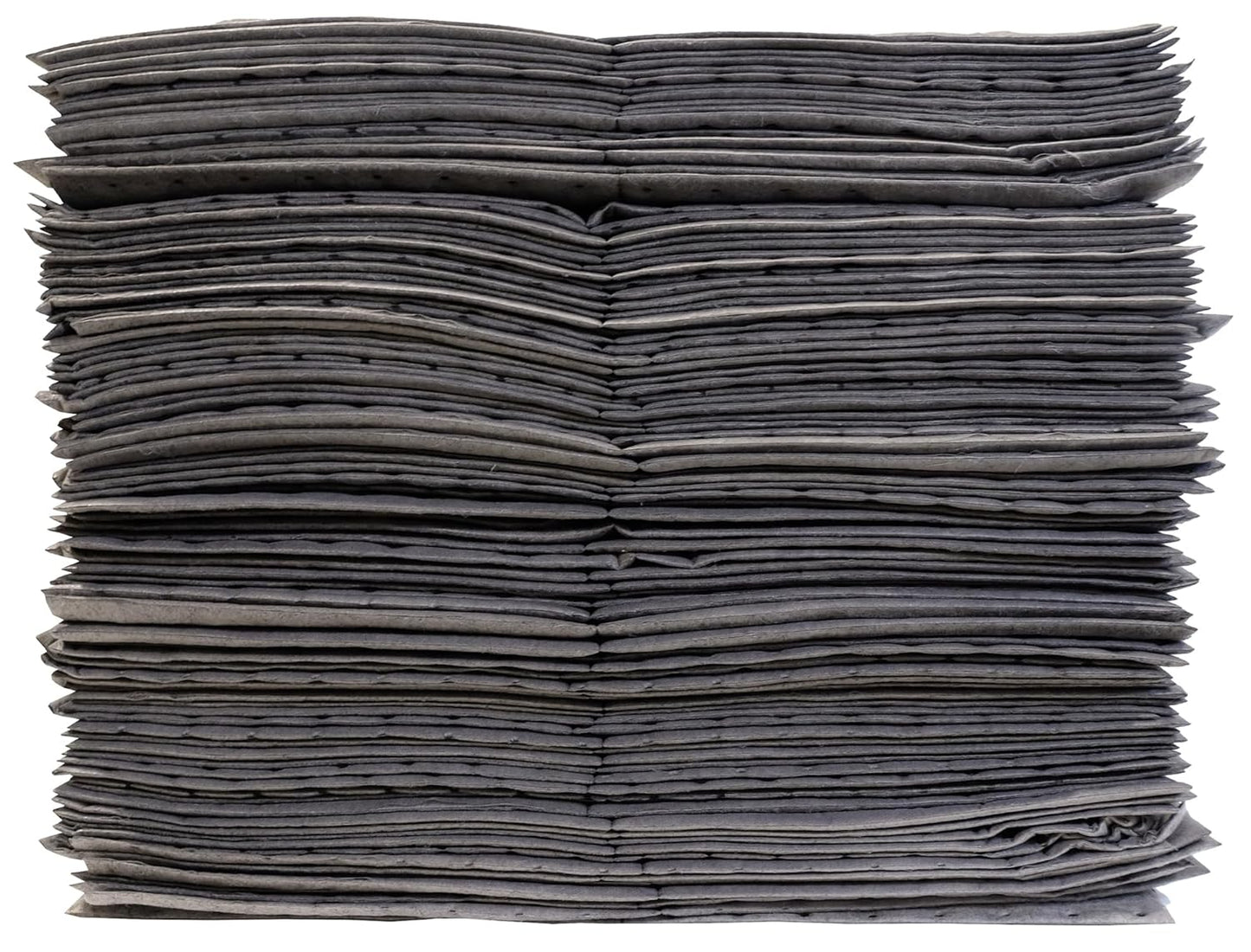 Oil-Dri L90902 15" W x 19" L Universal Heavy Weight Bonded Perforated Pads (100 Mats/Box)