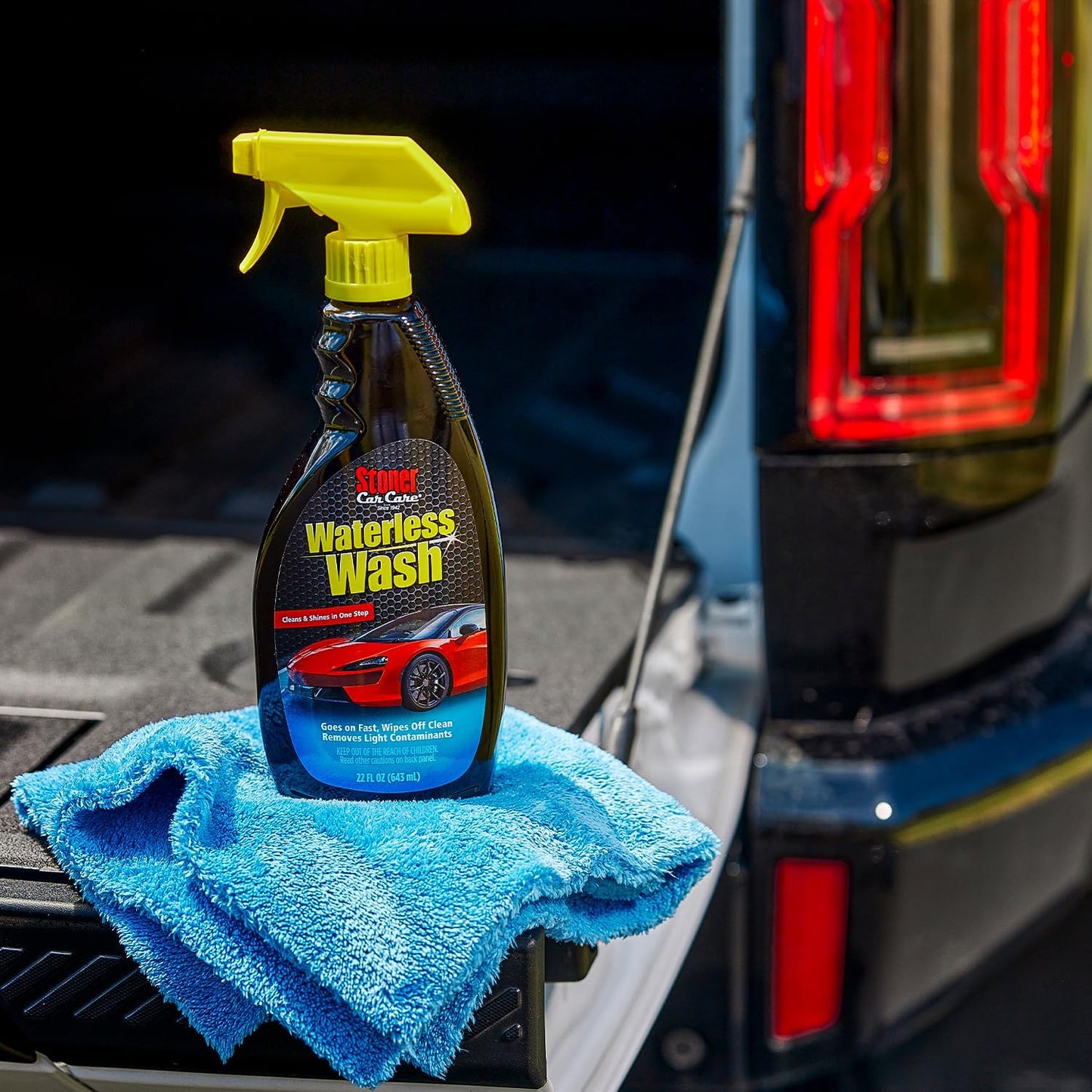 Stoner Car Care 92604-2PK Waterless Wash Car Detailing Spray – Safe, Scratch-Free Formula Quickly Cleans, Shines & Protects Cars, Trucks, Boats, Motorcycles, RVs & More – 22 Fl Oz, Pack of 2