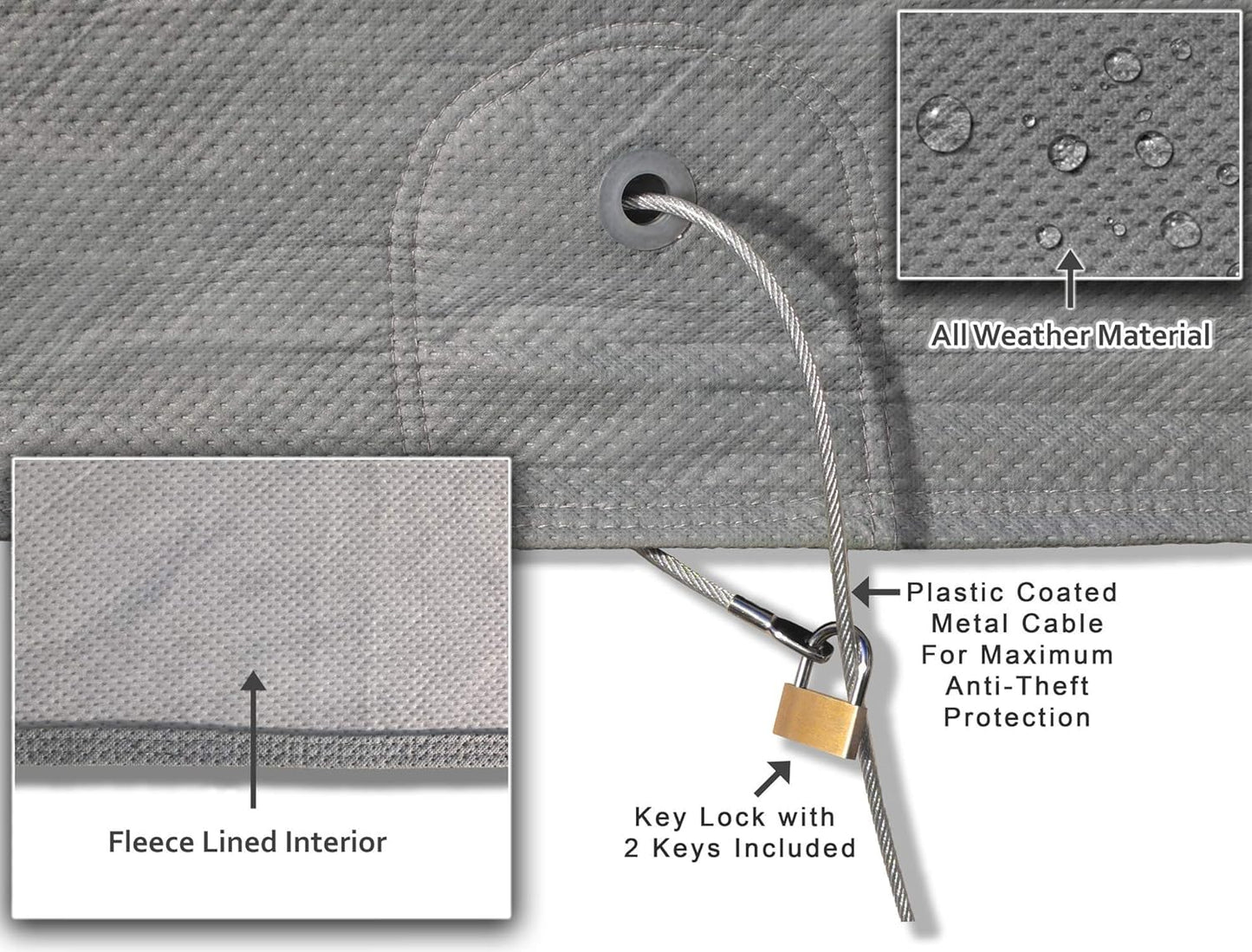 Car Covers Weatherproof Max Car Cover & Warranty Compatible with Porsche 2005-2013 911/997 – Outdoor Cover Theft Cable Lock Car Accessories Better Than Waterproof