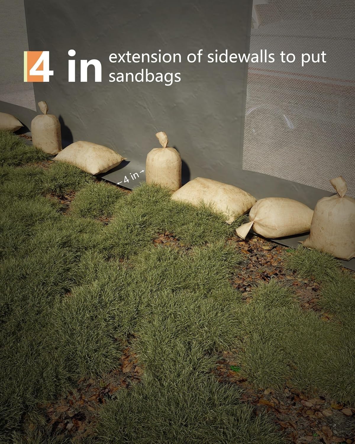 13 x 25FT Heavy Duty Carport with Roll-Up Windows, Portable Garage with Removable Sidewalls & Doors, Portable Car Tent Garage with Roll-Up Windows and All-Season Tarp, for Car, Truck,