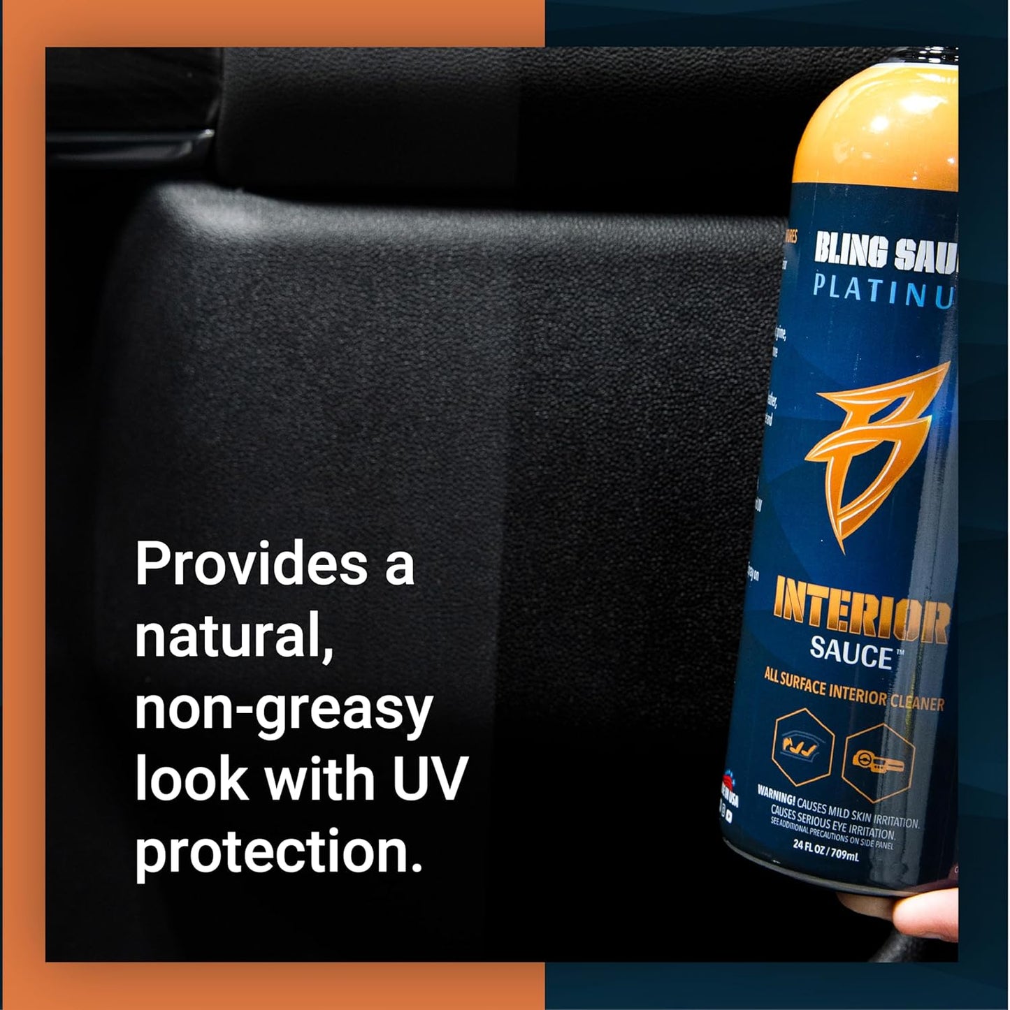Platinum Interior Sauce, All Surface Automotive Interior Cleaner for Cars, Trucks, SUVs, 24oz.