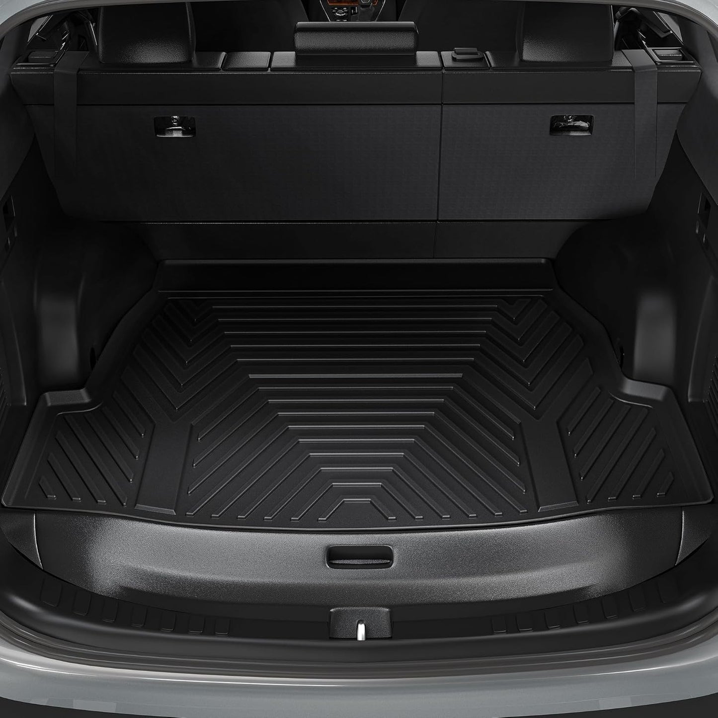 YITAMOTOR Cargo Trunk Mat compatible with Mazda CX-5 2017 2018 2019 2020 2021, All Weather Custom Fit CX-5 Cargo Mat, Black