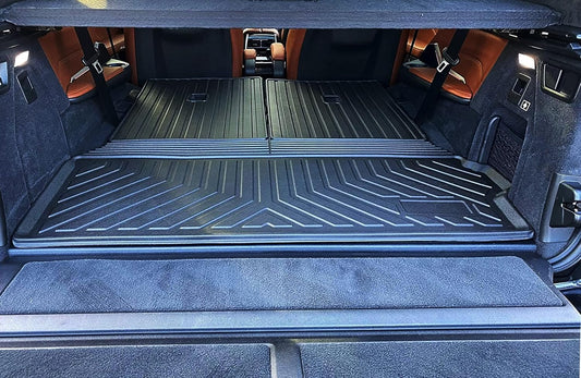Premium Cargo Liner for BMW X7 2019-2025 - 100% Protection - Custom Fit Car Trunk Mat - Easy-to-Wash & All-Season Black Cargo Mat - 3D Shaped Laser Measured Trunk Liners for BMW X7 2019-2025