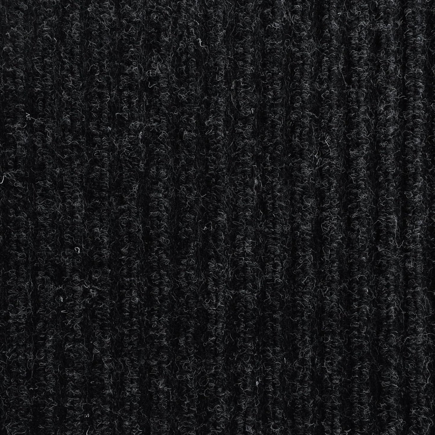 iCustomRug Spartan Weather Warrior Duty Indoor/Outdoor Utility Ribbed in 3ft,4ft,6ft Widths 70 Custom Sizes with Natural Non-Slip Rubber Backing 4'X9' in Black