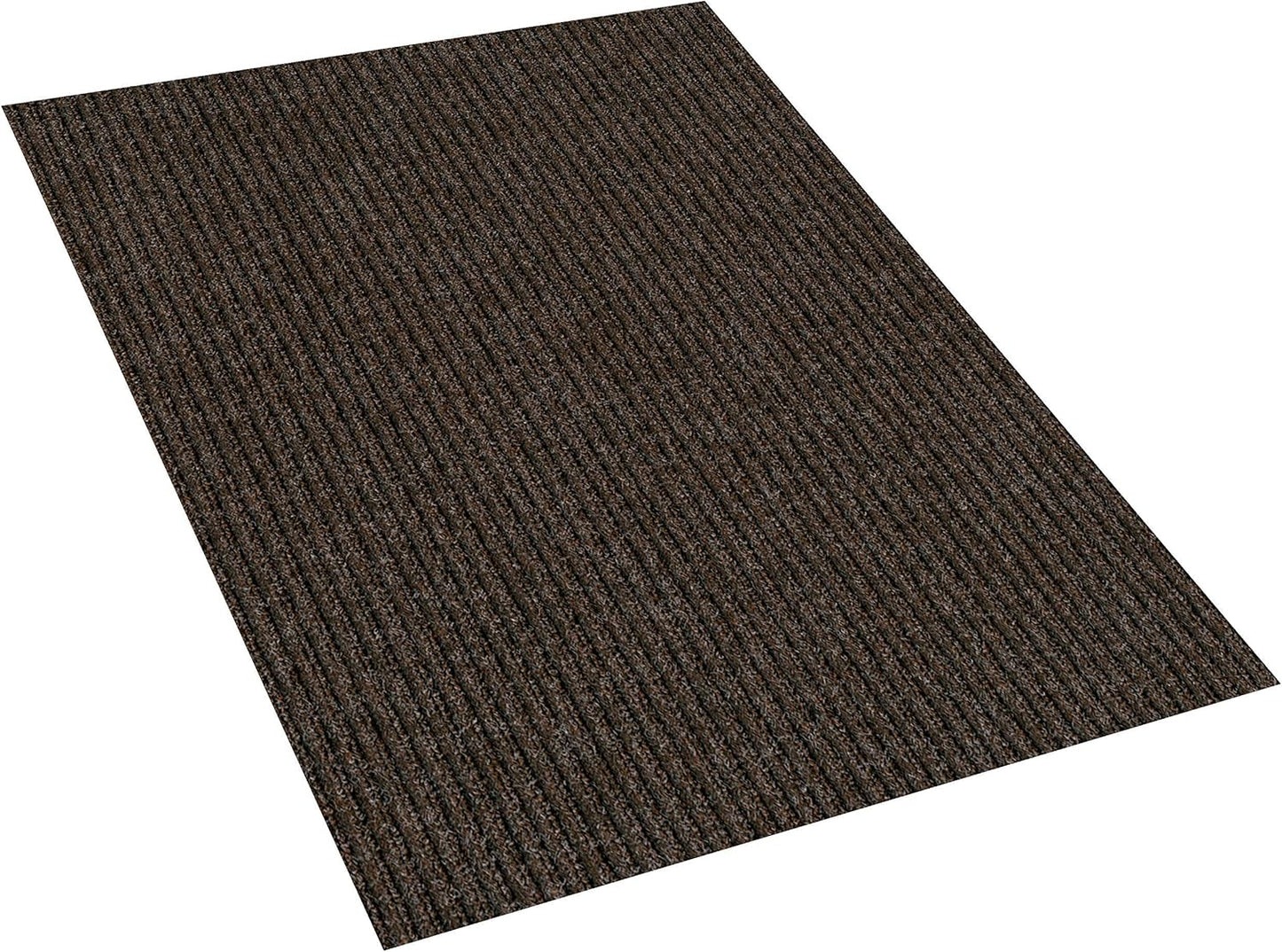 KOECKRITZ Heavy Duty Durable All Weather Indoor/Outdoor Non Slip Entrance Mat Rugs and Runners for Office Business Building Home Garage Front Door (5' x 9', Brick)