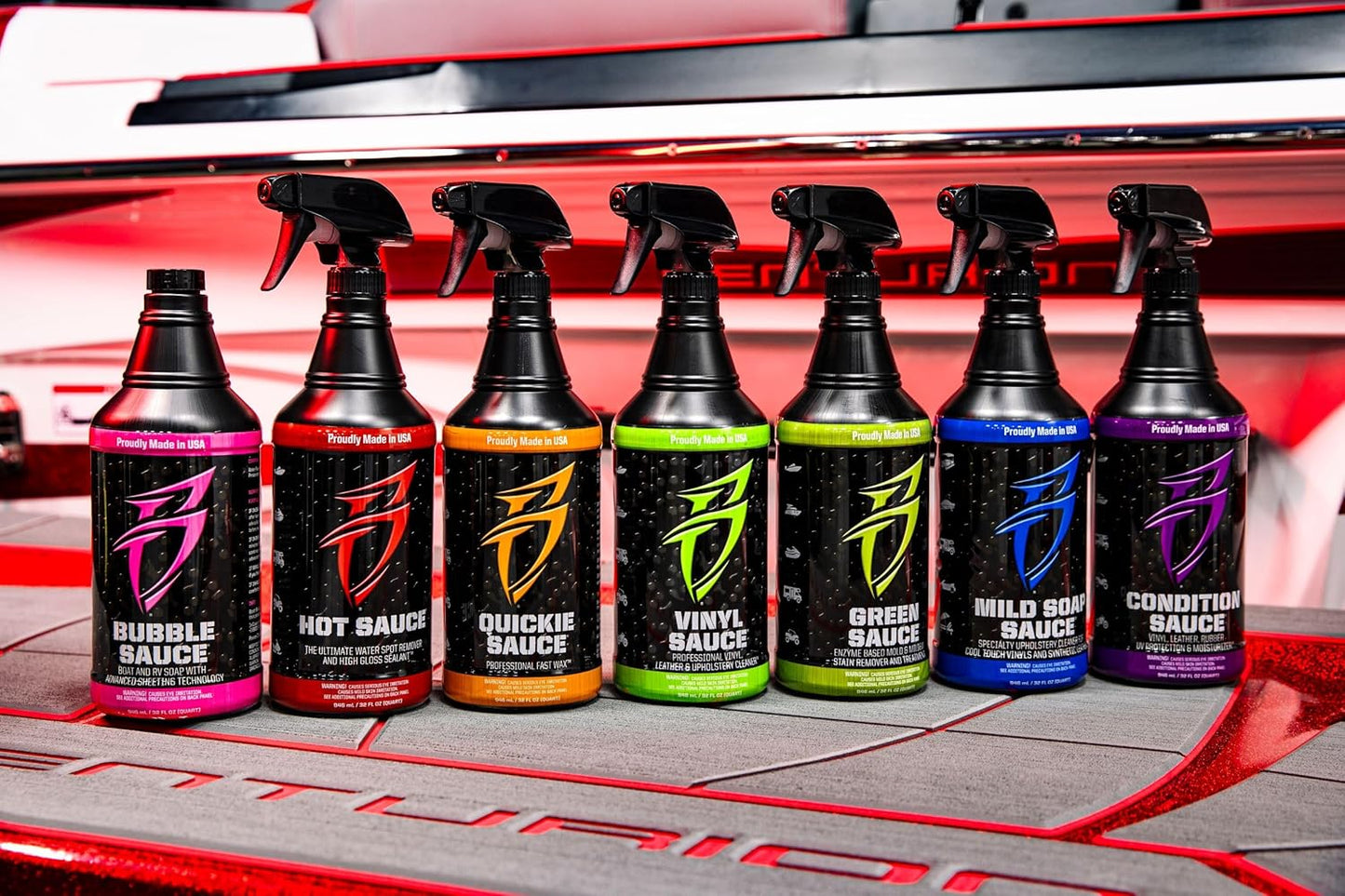 Boat Bling Mild Soap Sauce Premium Upholstery Cleaner, for Boats, RVs, Powersport Vehicles and More, 32 oz