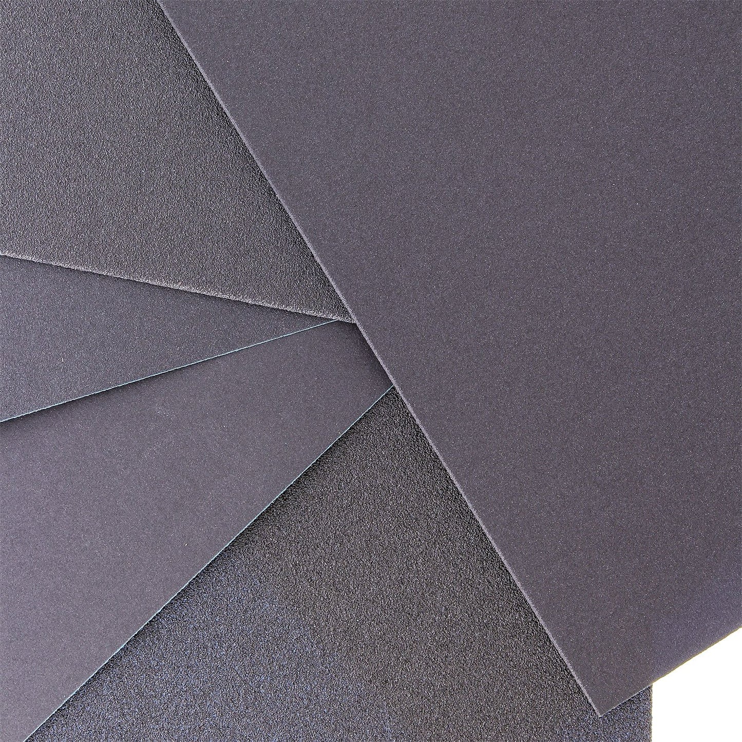Dura-Gold Premium 5-1/2" x 9" Wet or Dry Sandpaper Sheets - 150, 220, 320, 400, 600 Grit Variety (5 Each, 25 Total) - Sanding Automotive, Woodworking Furniture, Metal Finishing, Hand Sand Block Sander