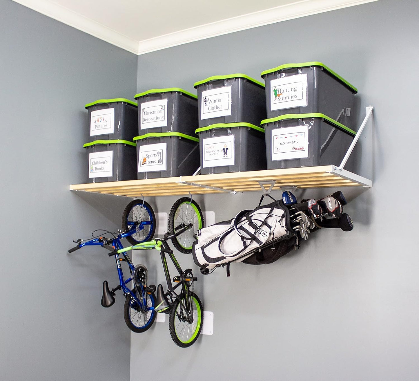 Rhino Shelf Universal Garage Storage Kit - 8 feet