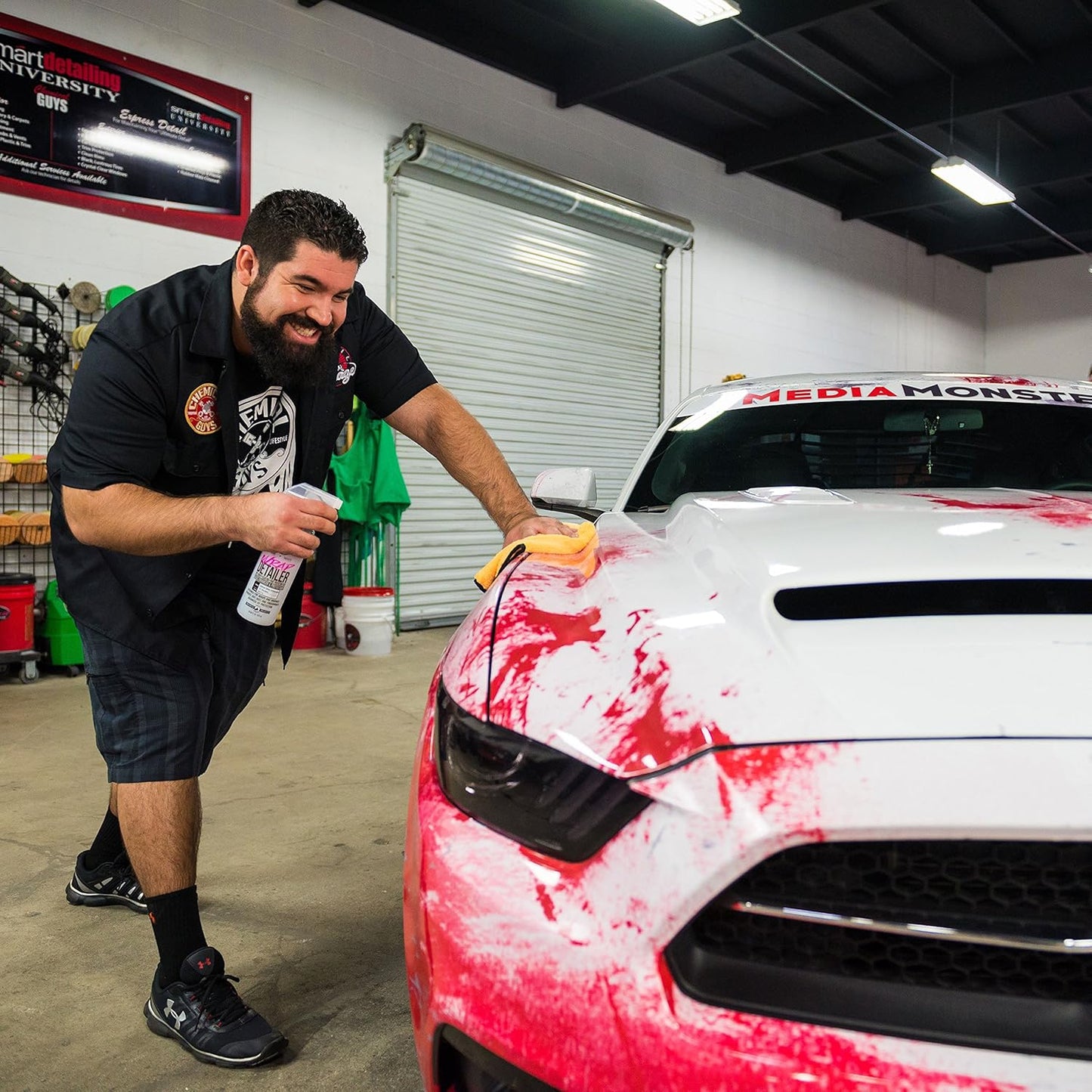 Chemical Guys SPI217 Wrap Detailer Gloss Enhancer & Protectant (1 Gal), 128 fl. oz